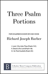 Three Psalm Portions P.O.D. cover